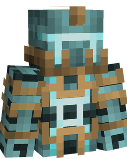 Blue skin: bust render
