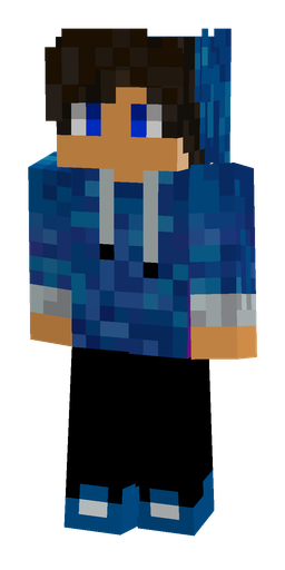 Black skin: body, front render