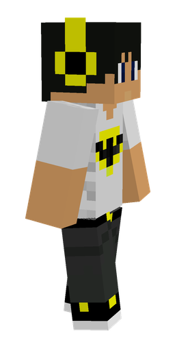 Black skin: body, right side render