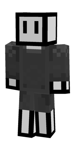 Black skin: body, front render