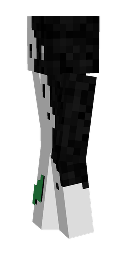 Black skin: body, left side render