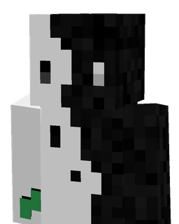 Black skin: bust render
