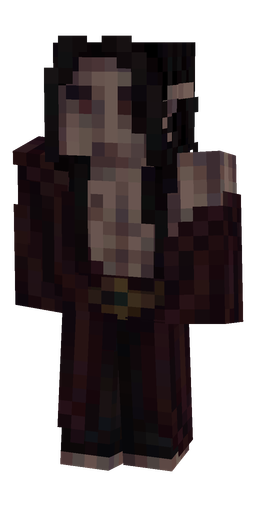 Black skin: body, front render
