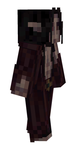 Black skin: body, right side render