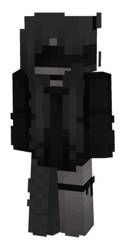 Black skin: body, front render