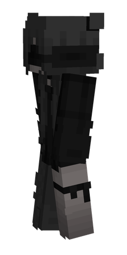 Black skin: body, left side render