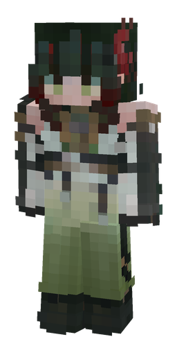 Black skin: body, front render