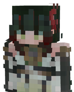 Black skin: bust render
