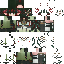 Black skin: raw texture render