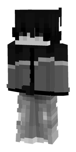 Black skin: body, front render