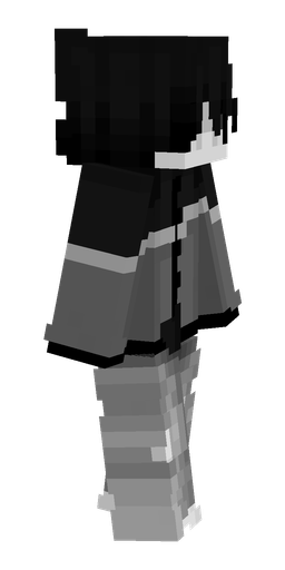 Black skin: body, right side render