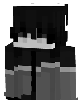 Black skin: bust render