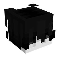 Black skin: head render