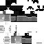 Black skin: raw texture render