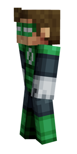 Black skin: body, left side render