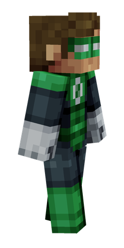 Black skin: body, right side render
