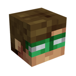Black skin: head render