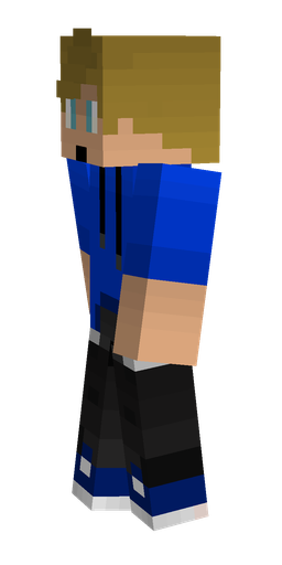 Black skin: body, left side render