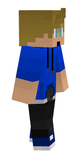 Black skin: body, right side render
