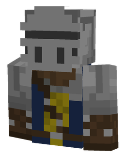 Blue skin: bust render