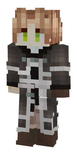 Black skin: body, front render