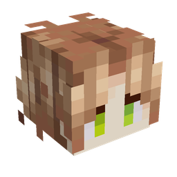 Black skin: head render