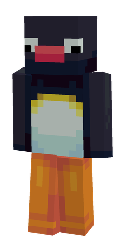Black skin: body, front render