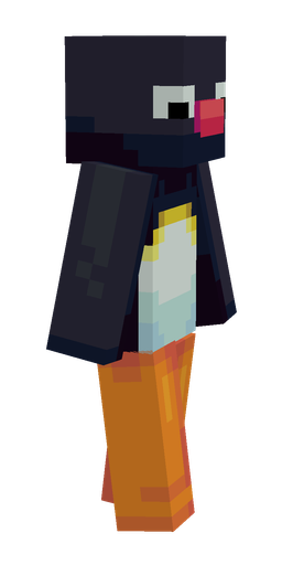 Black skin: body, right side render