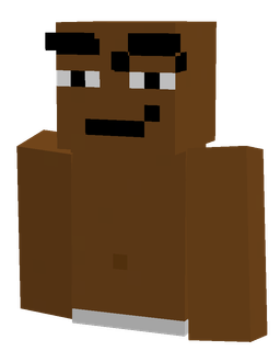 Brown skin: bust render