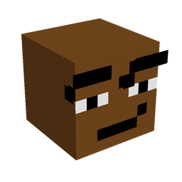 Brown skin: head render