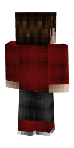 Black skin: body, back render