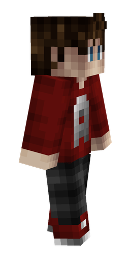 Black skin: body, right side render