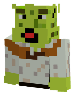 Brown skin: bust render