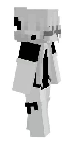 Black skin: body, right side render