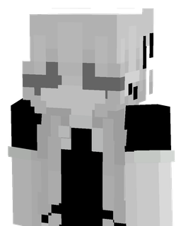 Black skin: bust render