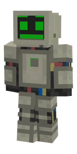 Black skin: body, front render