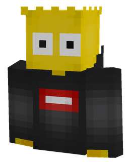 Black skin: bust render