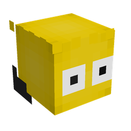 Black skin: head render