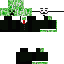 Black skin: raw texture render