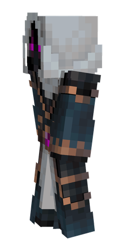 Black skin: body, left side render
