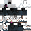 Black skin: raw texture render