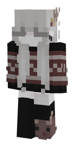 Black skin: body, front render