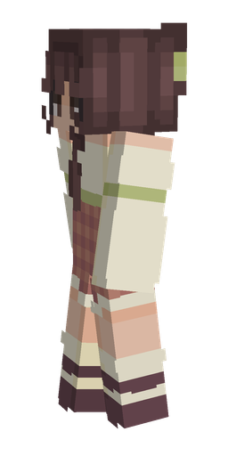 Red skin: body, left side render