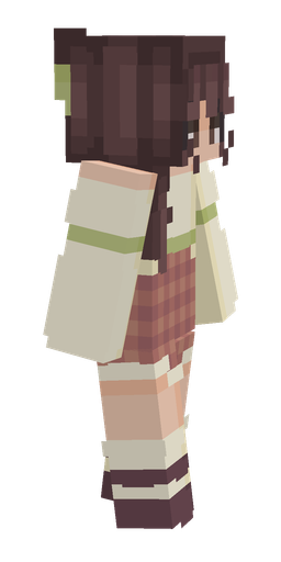 Red skin: body, right side render