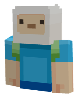 Blue skin: bust render