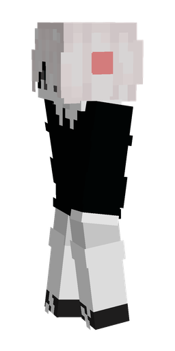 Black skin: body, left side render