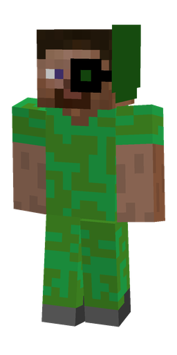 Brown skin: body, front render