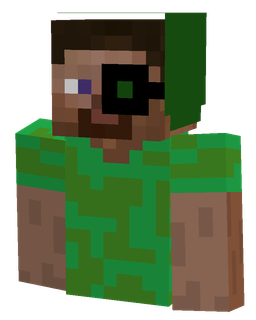 Brown skin: bust render