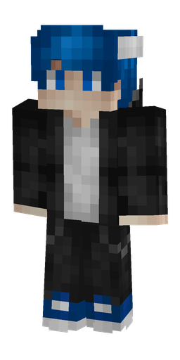 Black skin: body, front render