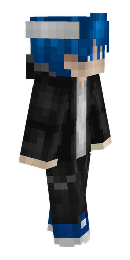 Black skin: body, right side render